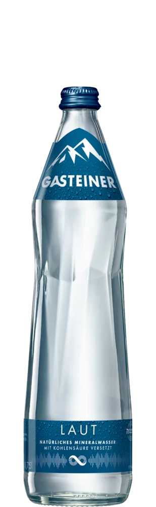Gasteiner Mineralwasser Glas | Nachhaltigkeit