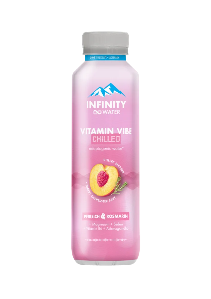 Infinity Water Vitamin Vibe chilled Pfirsich Rosmarin